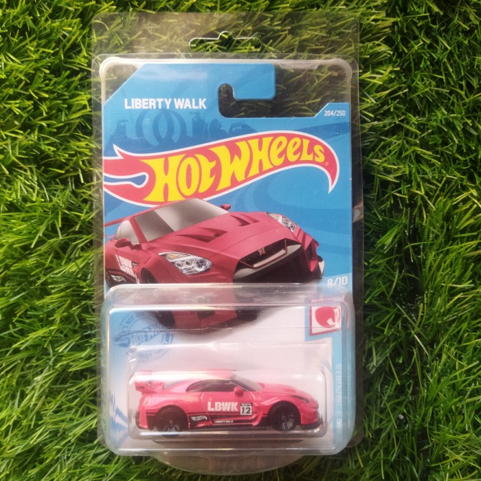 ✅COD Hotwheels Nissan Gtr R35 Lbwk Merah Limited