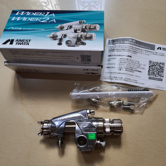 

✨Sale Anest Iwata Original Automatic Spray Gun Wider 1A.. Terbatas