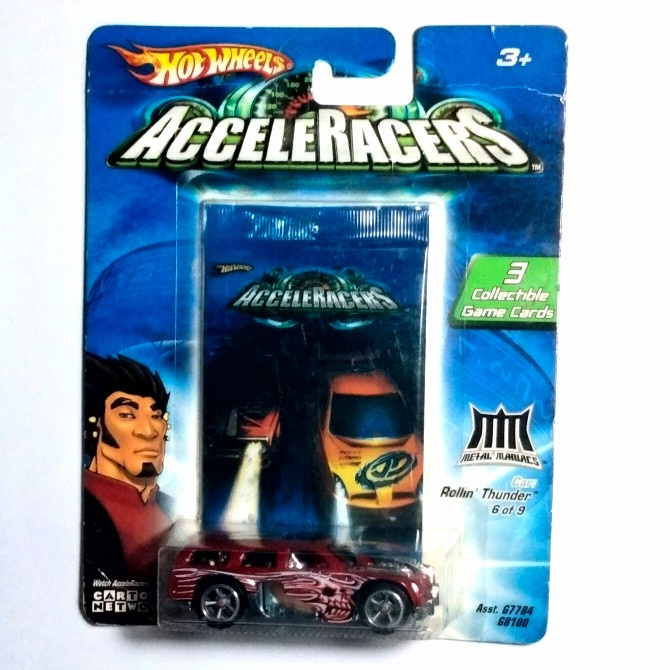 ✅COD Hotwheels Acceleracers Rollin Thunder Varian Ban Cm 5 Rare New Berkualitas