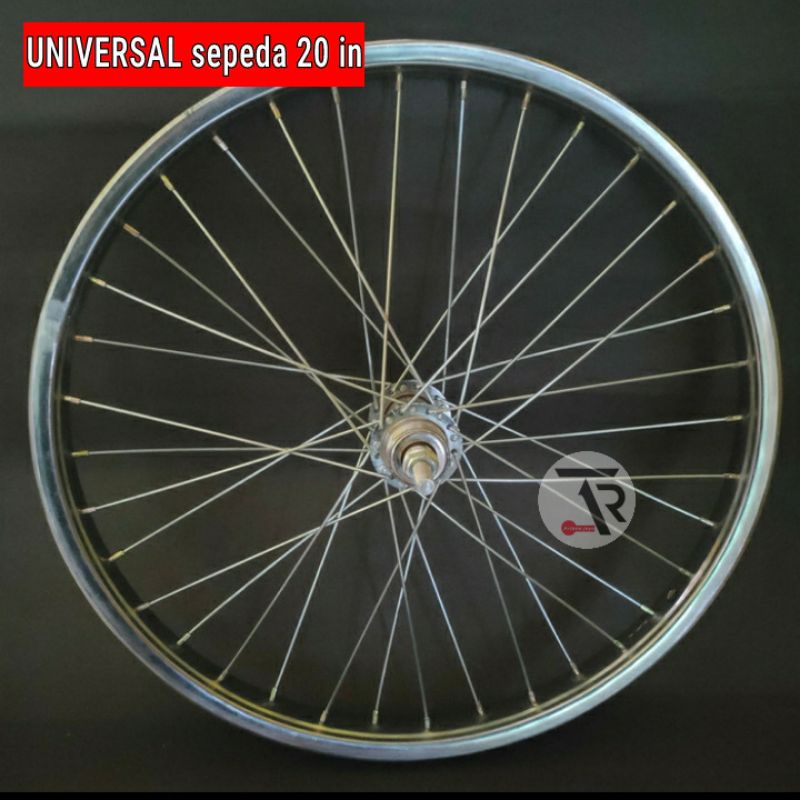 velg 20 in torpedo siap pakai / velg sepeda 20in torpedo siap pakai sudah dirakit dan disetel jari2