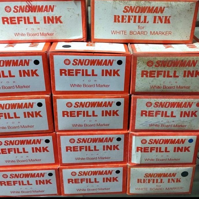 

TINTA REFILL SPIDOL WHITEBOARD 1 BOX ISI 12 PCS HARGA PROMO!!!