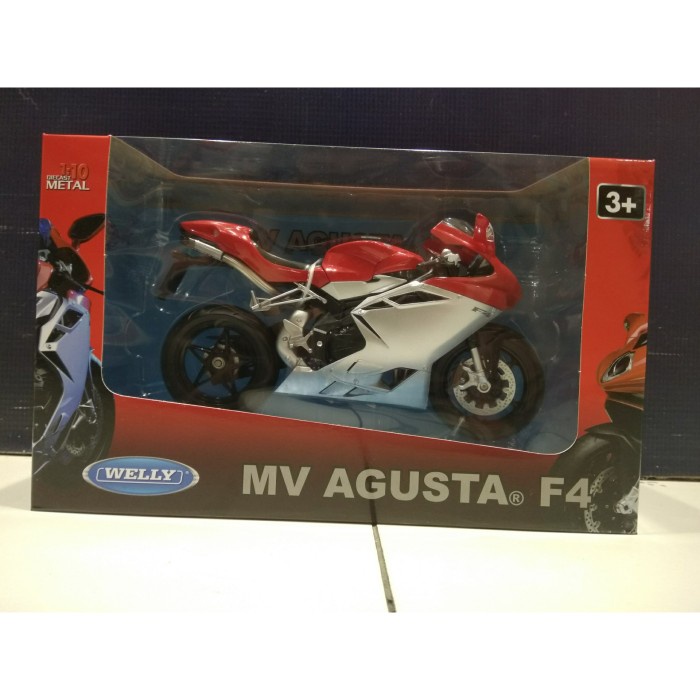 ✅New Welly Metal Diecast Mv Agusta F4 Terbaru