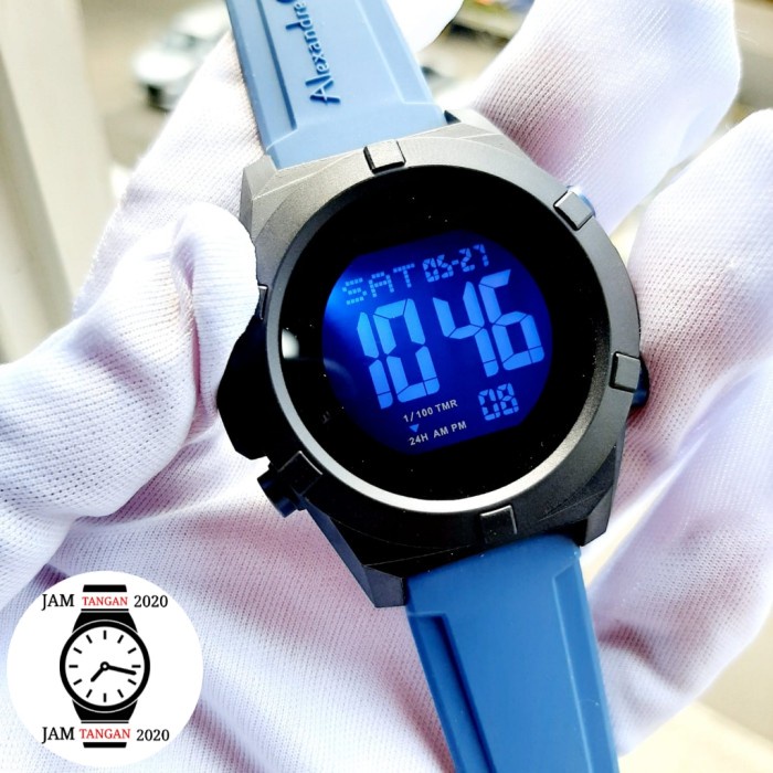 ✅Original Jam Tangan Pria Original Alexander Christie Ac 9371 Blue Ac9371 Terbatas