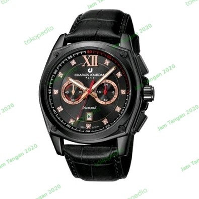 ✅Ready Jam Tangan Pria Original Charles Jourdan Cj1010-1733C Garansi Resmi Terbaru
