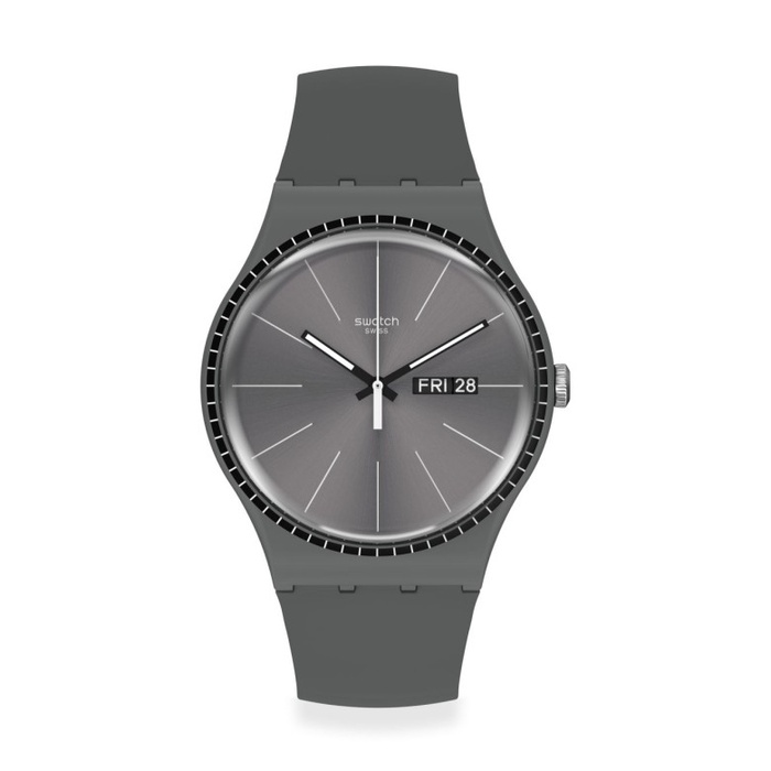 ✅Ori Swatch Suom709 Grey Rails Original Terbatas