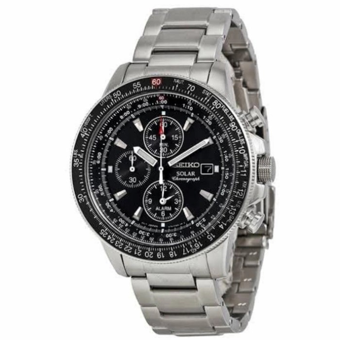✅Termurah Seiko Ssc009P1 Ssc009 Chronograph Flightmaster Original  Garansi Terbaru