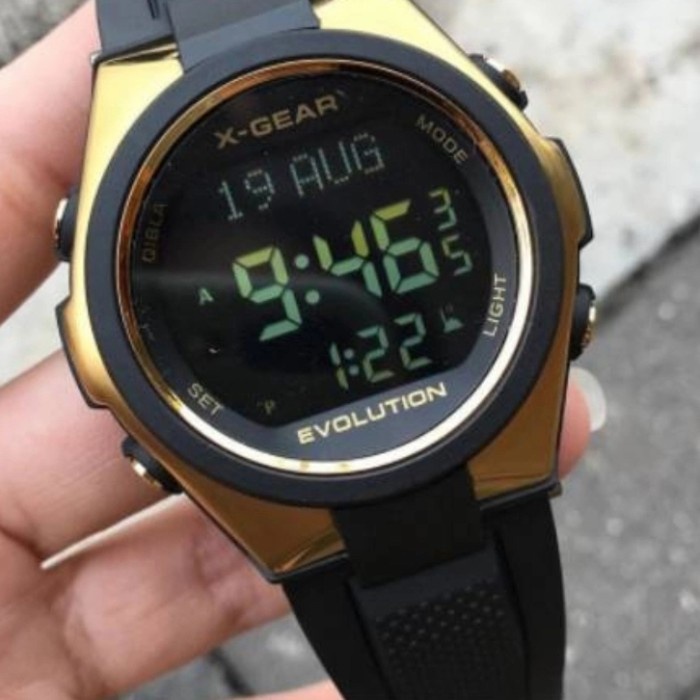 ✅Ori Jam Tangan Pria Muslim Mu'Min Original Asli Garansi Resmi X Gear 3880 Bisa Gojek