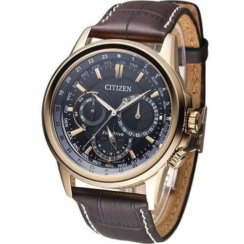✅Ori Citizen Eco-Drive Jam Tangan Pria Kulit Cokelat Bu2023-12E Original Terbatas