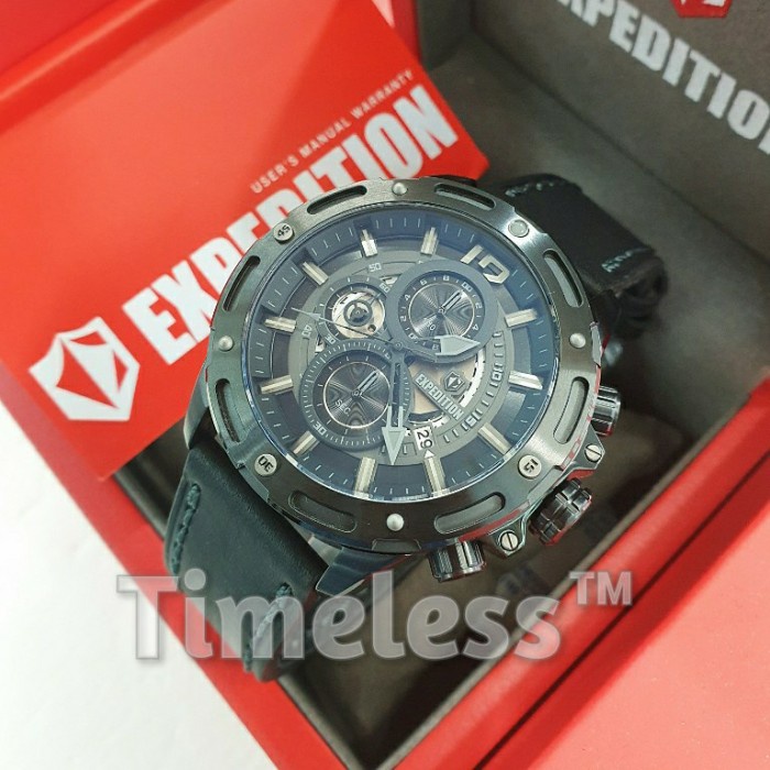 ✅Ori Jam Tangan Pria Expedition E 6760 M Black Limited