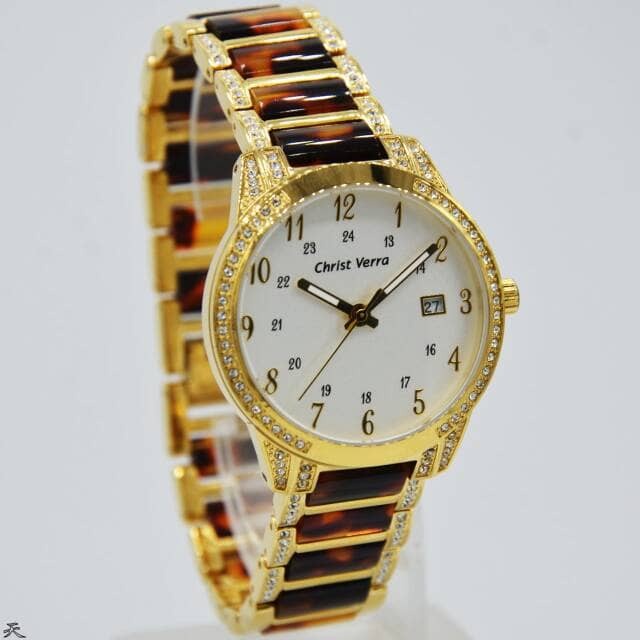 ✅New Ori Jam Tangan Wanita Original Christ Verra 70101L-12 Berkualitas