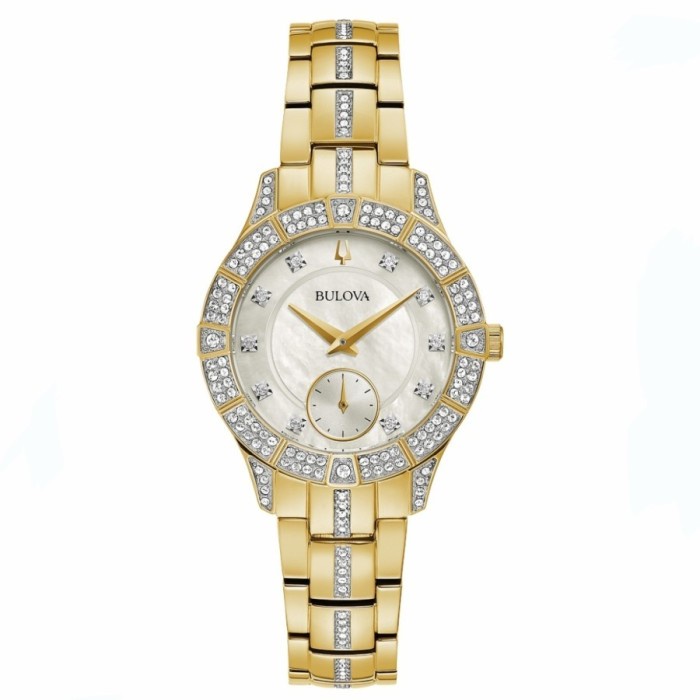 ✅New Bulova 98L283 Gold Limited