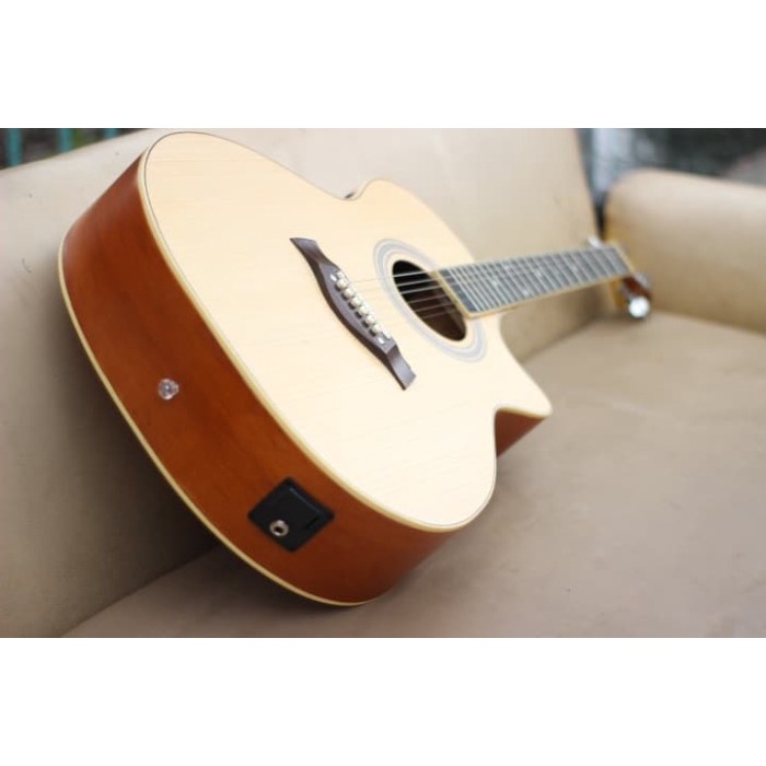 [Ori] Gitar Taylor Jumbo Eq Tuner Banyak Bonus Gan Berkualitas