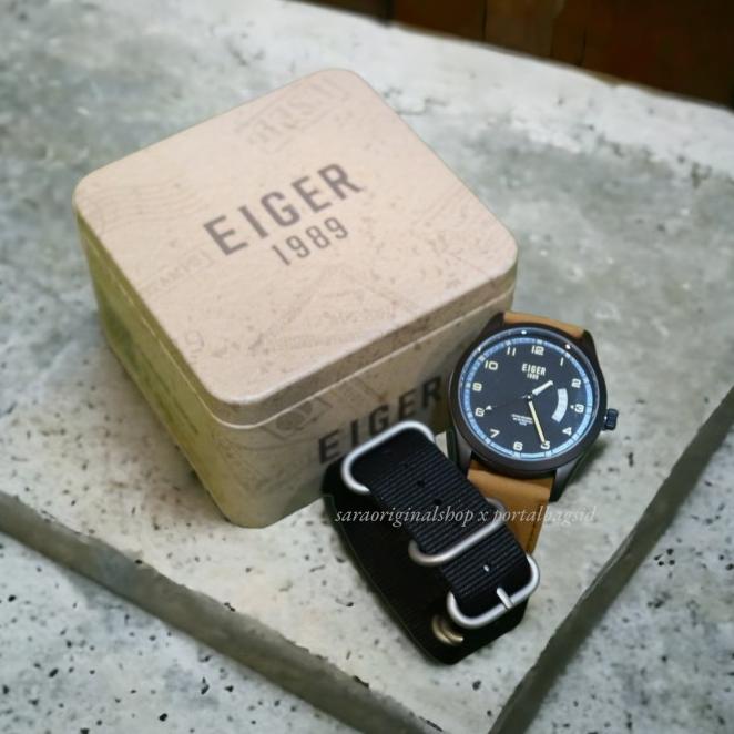 Eiger Verdon Law Watch Jam Tangan Pria Original