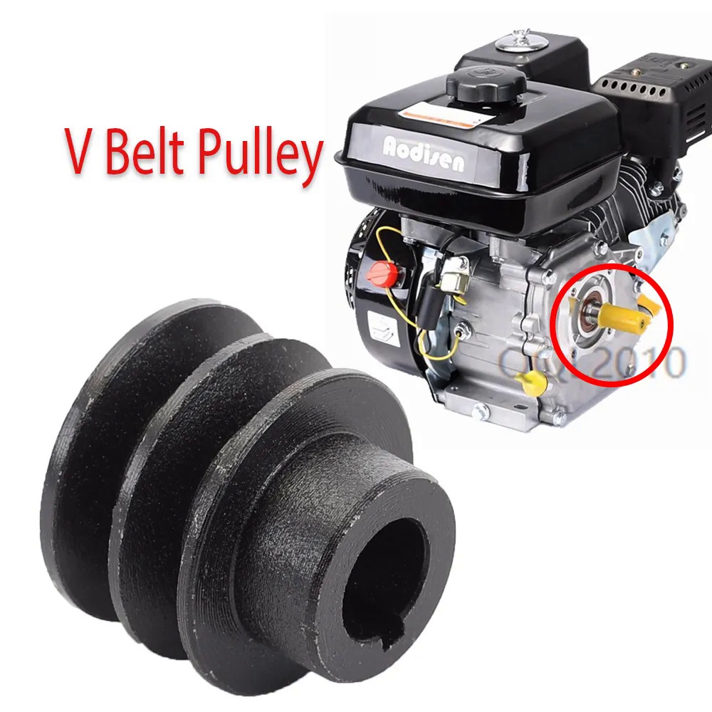 ❤Motorcycle Drivetrain Pulleys 20mm V Belt Pulley For 170F Engine 210c Honda 168F 170F GX110 GX120 G