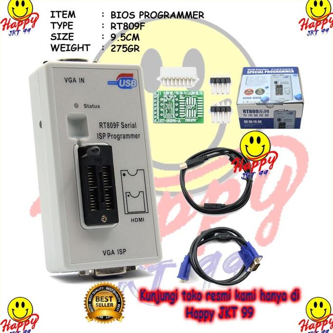 Alat flash IC Bios eprom profesional RT809 RT809F original auto deteck