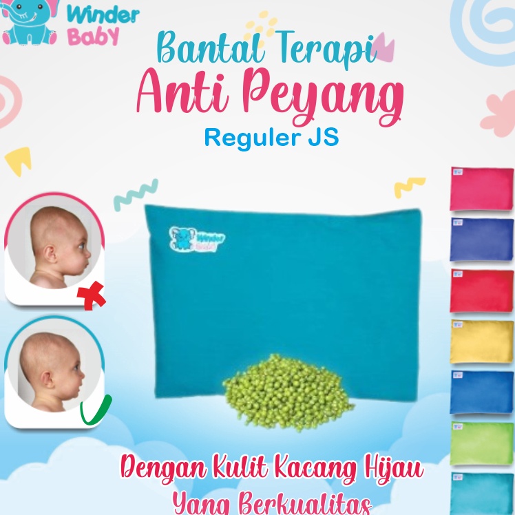 [N❁90$B Winder Baby JS Original - Bantal Bayi peyang bantal anti peyang bayi bantal bayi anti peyang