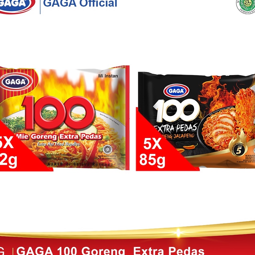 

Termurah dan terbaik GAGA 100 Goreng Extra Pedas 5Pcs GAGA 100 Goreng Jalapeno 5Pcs (GG121) 