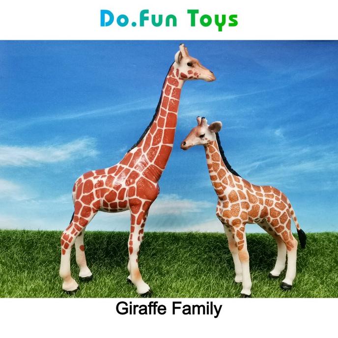 Trend Giraffe Animal Figure/ Miniatur Mainan Binatang Jerapah Berkualitas