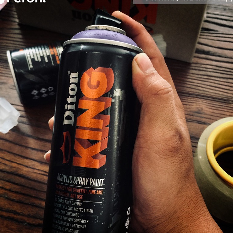 

[K34♪] DITON KING 400 ML/CAT SEMPROT WARNA 2..