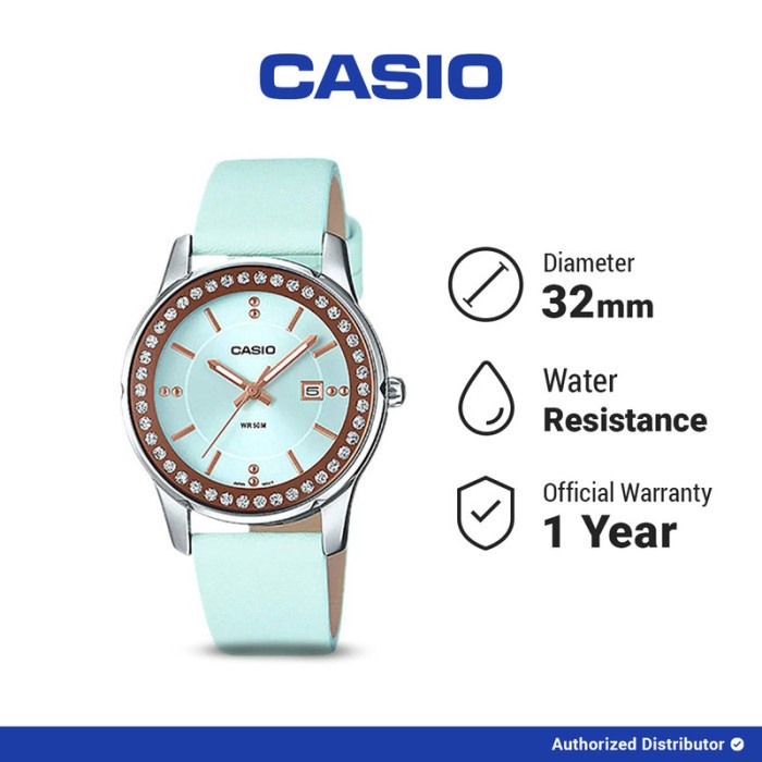 Casio Jam Tangan Wanita Analog LTP-1358L-2AVDF