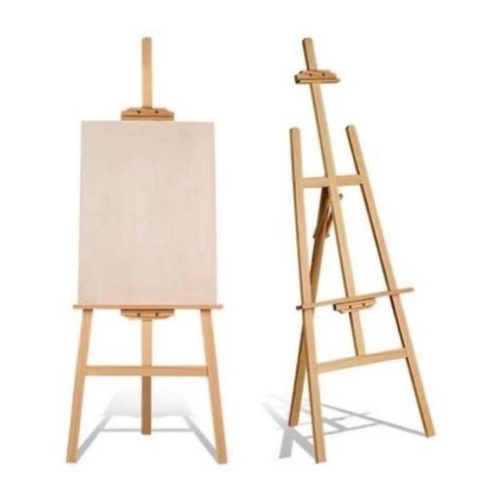 

(P93»] Stand Lukisan,Standing Easel kayu,Stand Kayu,Standing frame,Easel.!