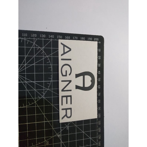 

cutting stiker aigner