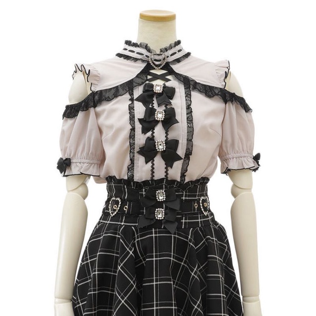 (LPD093) (PO 45hari±) Japanese liz sweet Love cute bow ruffled skirt Jirai Kei subcultuce Japanese s