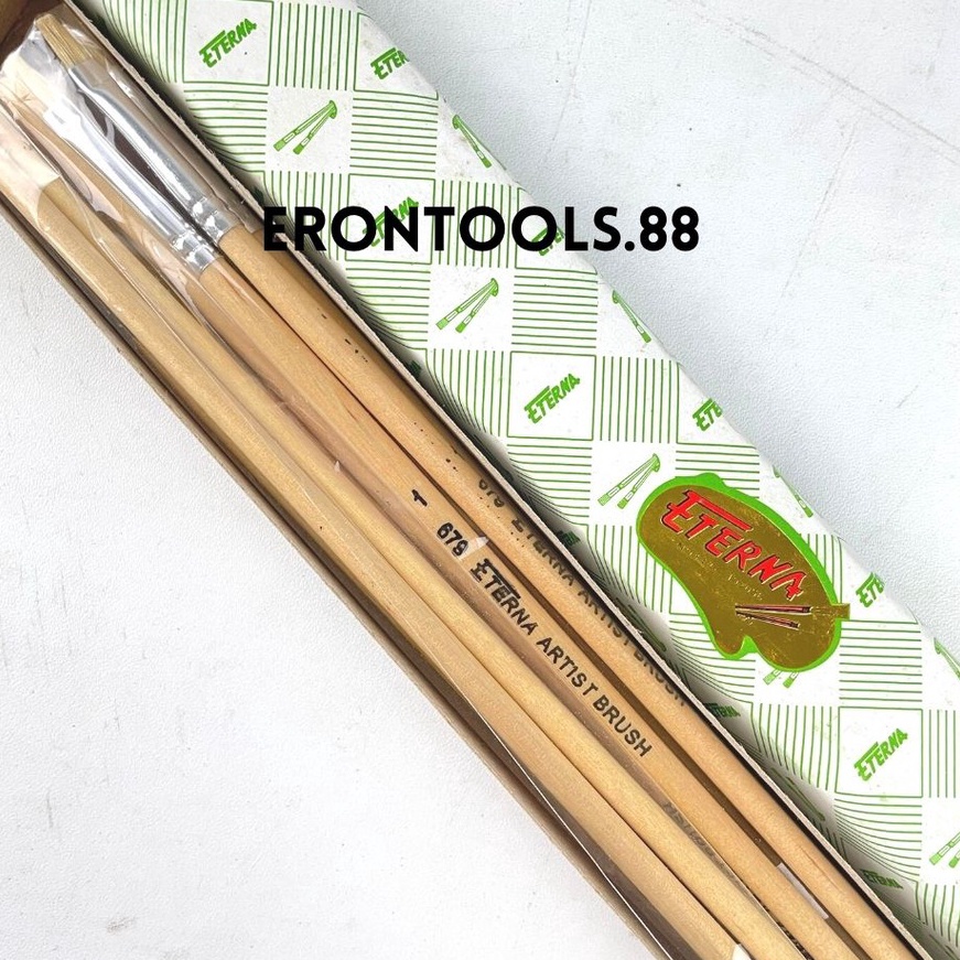

[G20✔) KUAS LUKIS ETERNA no. 1 / KUAS CAT / KUAS GAMBAR / ARTIST BRUSH..!