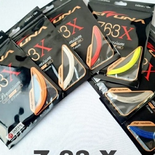 (S89-✓> SENAR BADMINTON KIZUNA Z63X SENAR KIZUNA Z63 X SENAR KIZUNA Z 63 X☆..
