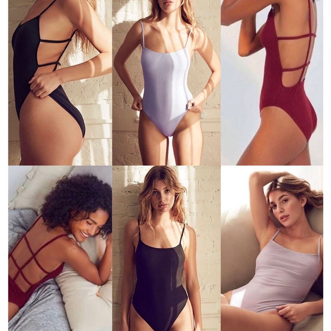 [X37➤) Urban outfitters annie strappy bodysuit☆..
