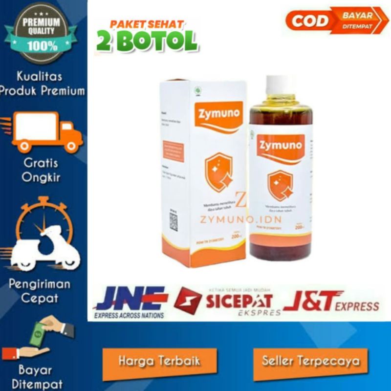 MADU ZYMUNO - MADU HERBAL ORIGINAL - PAKET 2 BOTOL