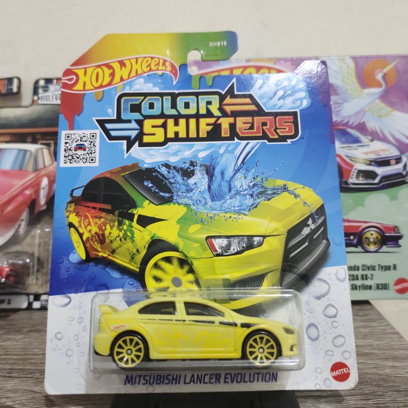 HOT WHEELS COLOR SHIFTER LANCER EVO