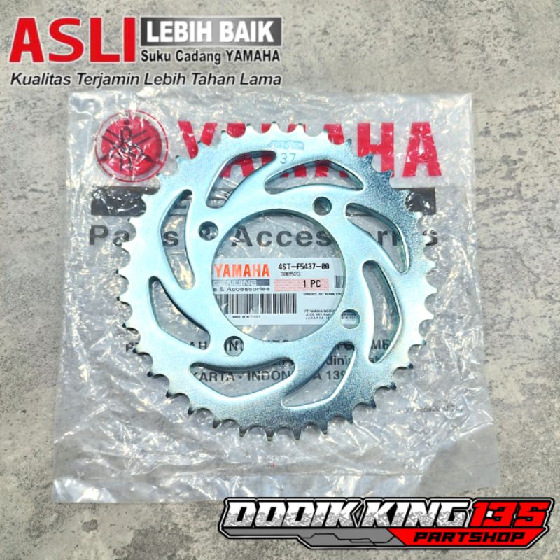 GEAR GIR BELAKANG 428-37 RX KING RXK RXR RXS RXZ F1ZR VEGA R ORIGINAL YAMAHA | 4ST-F5437-00