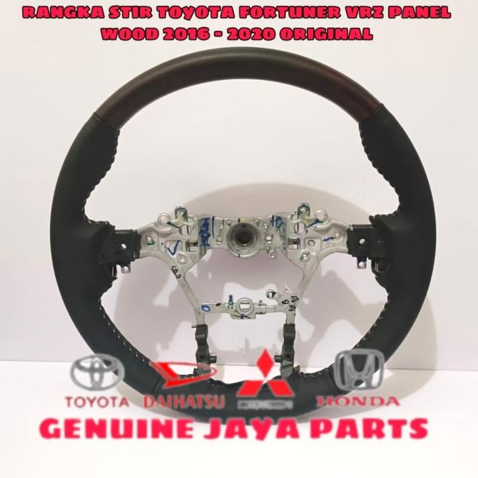 Rangka Stir Lingkar Stir Fortuner vrz panel wood 2016 - 2020 original