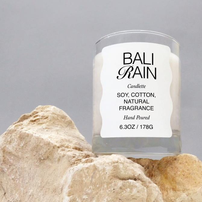 Scented Candle Eucalyptus Mint & Vanilla Bali Rain Candlette 178g