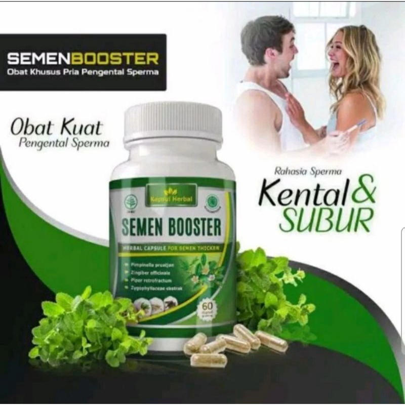 SEMEN BOOSTER HERBAL PENYUBUR SPERMA ORIGINAL AMPUH