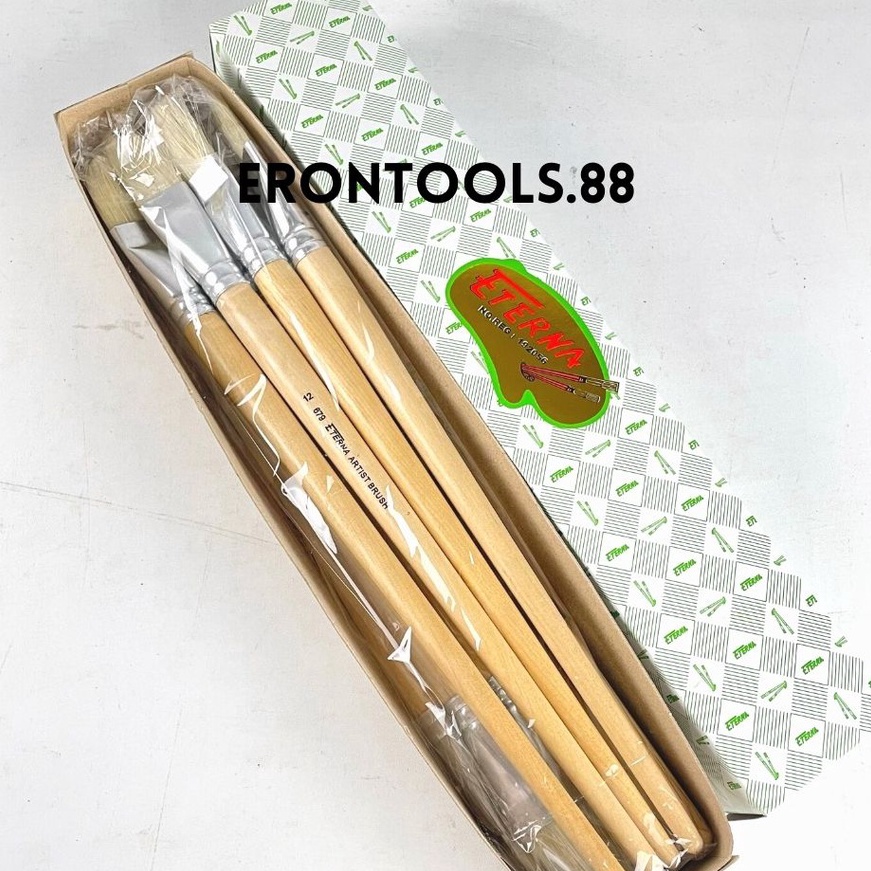 

[U28-♫] KUAS LUKIS ETERNA no. 12 / KUAS CAT / KUAS GAMBAR / ARTIST BRUSH✔..