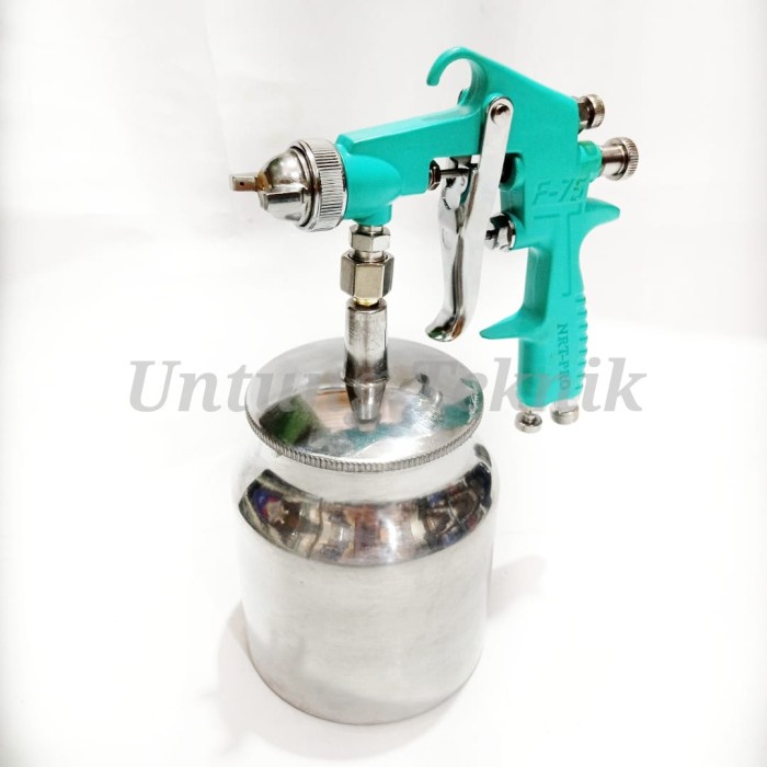 NRT PRO SPRAY GUN F75 PREMIUM QUALITY - 1.5MM NOZZLE KUNINGAN