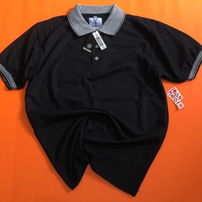 Kaos Nevada Kerah Polos Shirt Polo Pria Dan Wanita