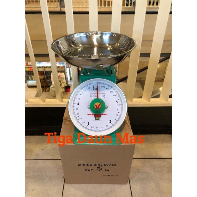 Timbangan Duduk Jarum Kualitas Vietnam Renhe 5 Kg Besar