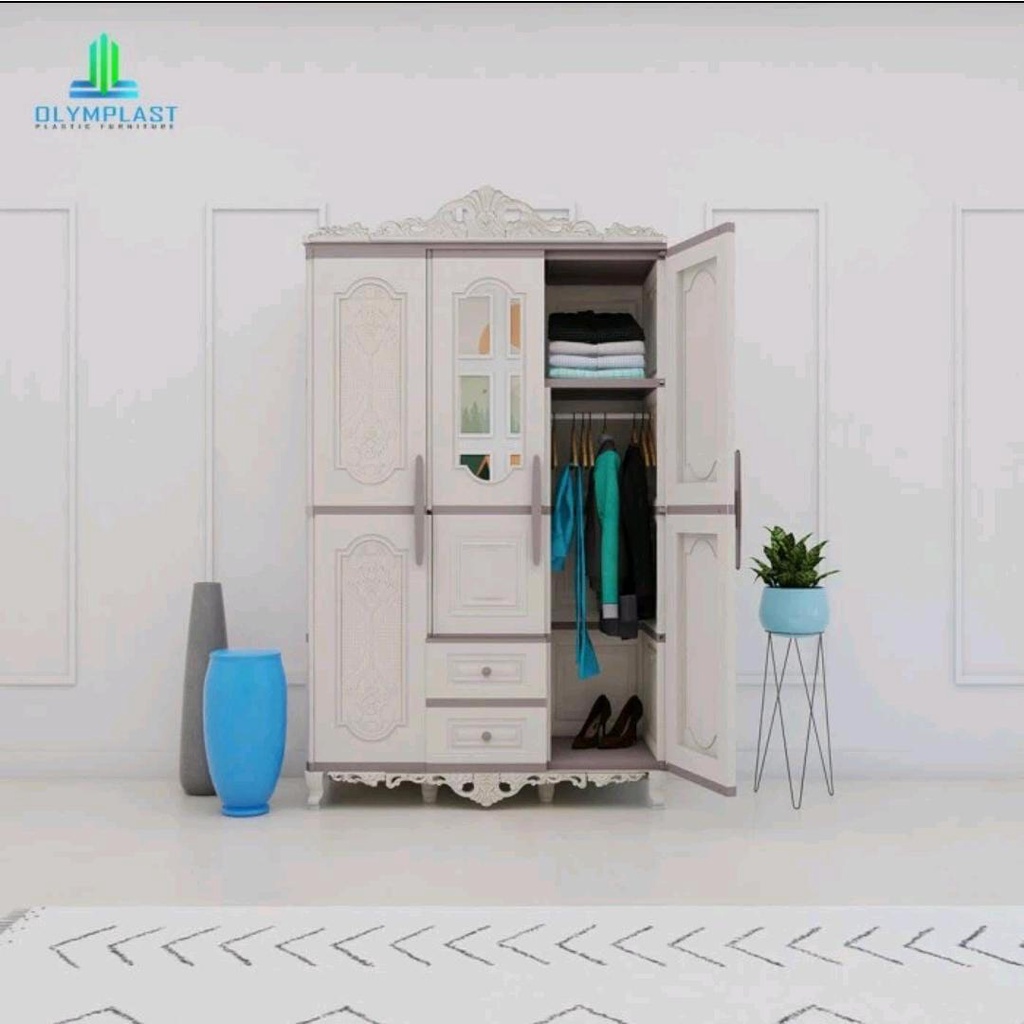 Lemari Olymplast 3 Pintu Classic