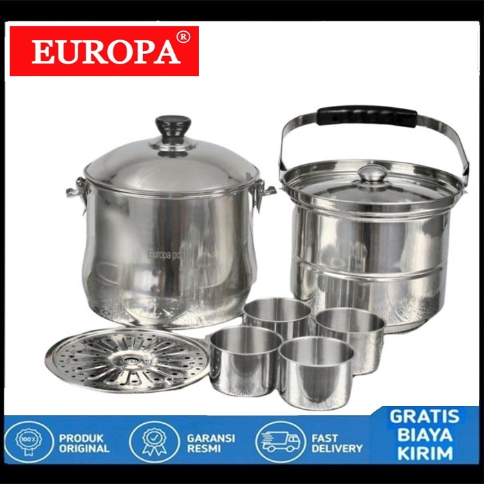 [New] Europa Pot Magic Cooker Panci Serbaguna Panci Ajaib Terbatas