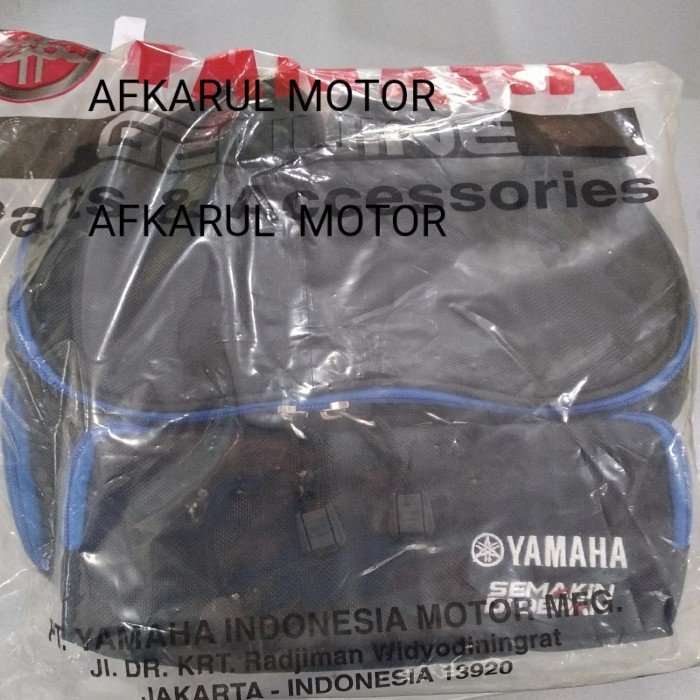 ✨Ready Tas / Bag Yamaha Racing Black Original Apparel Yamaha Bisa Sameday