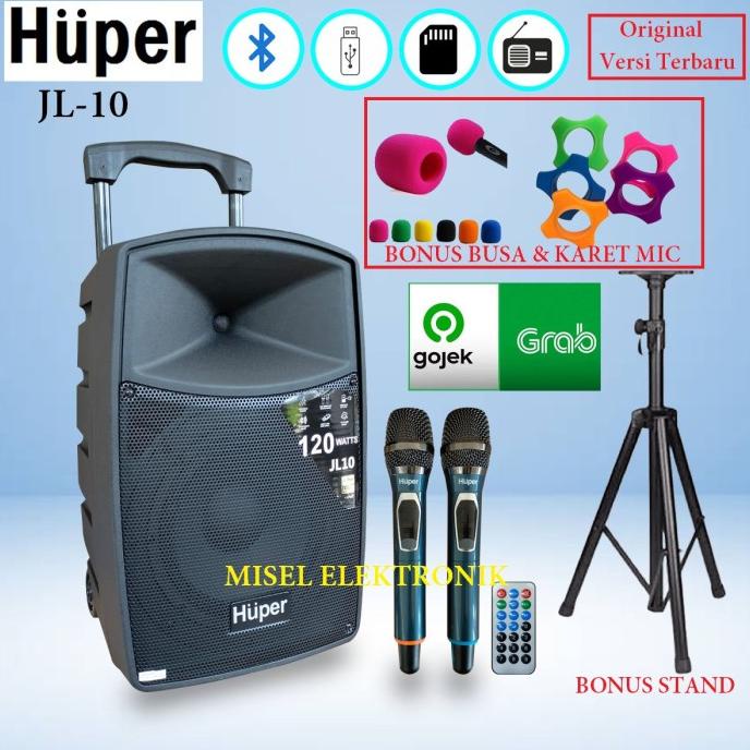 SPEAKER PORTABLE HUPER JL10 JL 10 JL-10 SPEAKER MEETING HUPER JL10