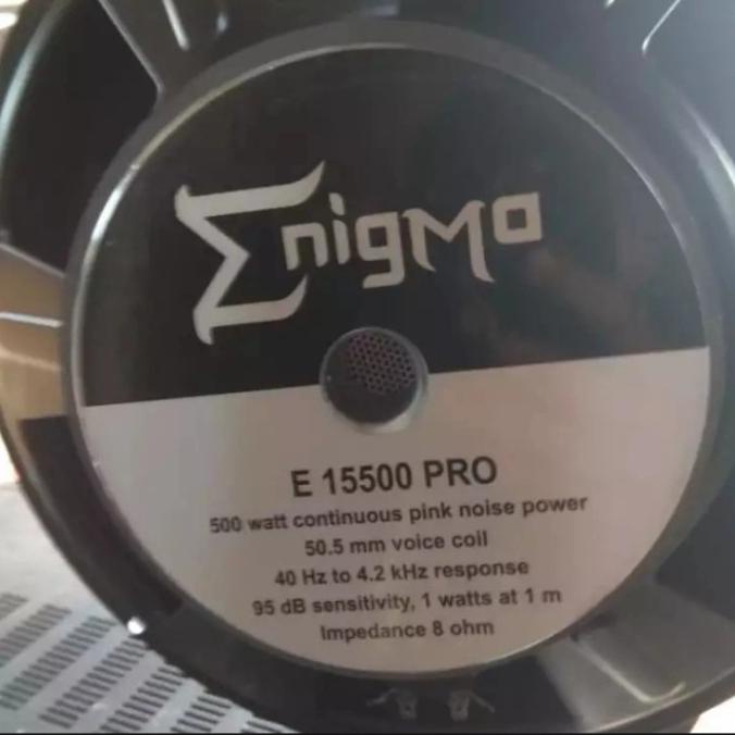 speaker enigma 15 inch E15500 original