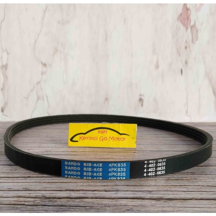 BANDO VAN BELT 4PK 835 RIB BELT TALI KIPAS 4PK-835 FAN BELT ALUR BEST DEAL