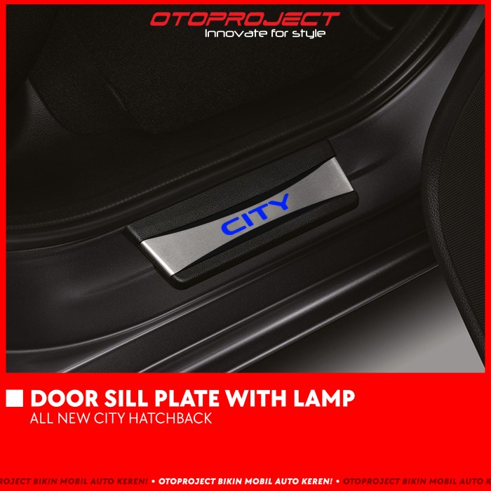 PAKET AKSESORIS HONDA CITY HATCHBACK MATTE BLACK berkualitas