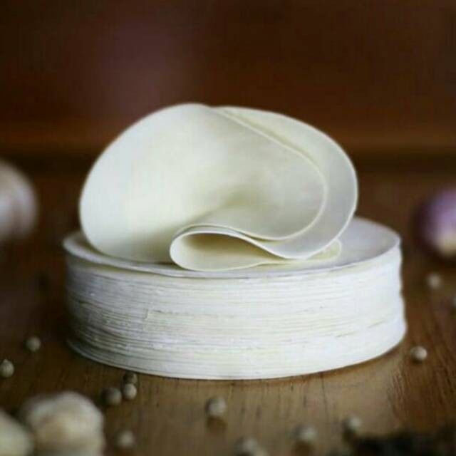 

Kulit Dimsum / Pangsit Bulat 50 lembar 8cm Kulit Gyoza