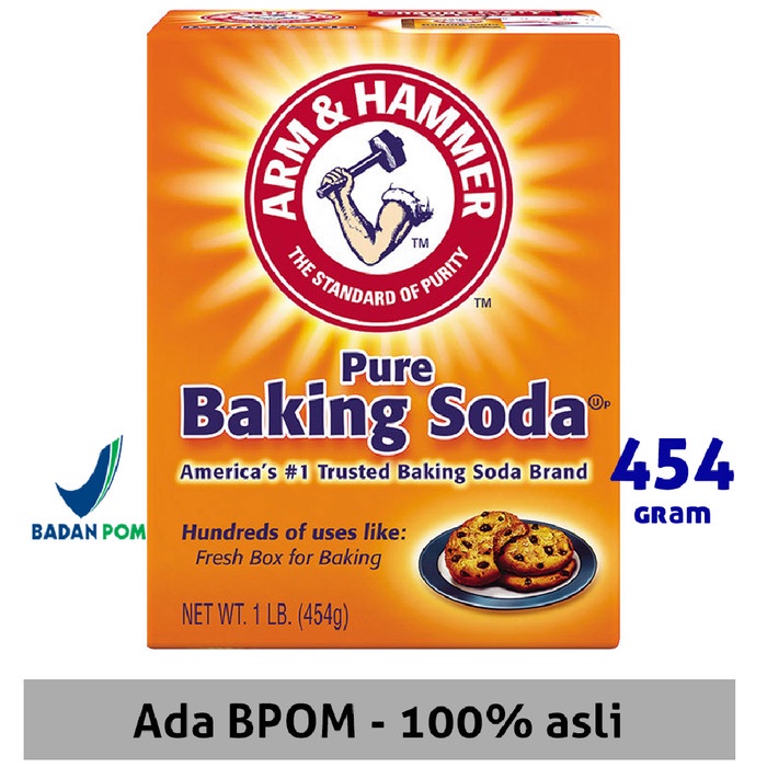 

BAKING SODA MERK Arm & Hammer Baking Soda 454GR