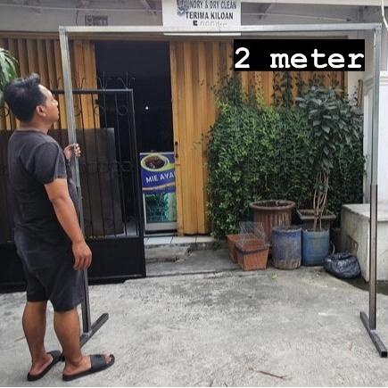 Tiang Backdrop 3M Sampai 3X3 M / Tiang Dekorasi / Tiang Gawang
